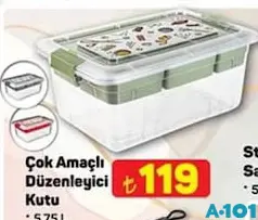 ÇOK AMAÇLI DÜZENLEYİCİ KUTU 5,75 L